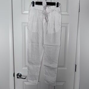 Forever 21 Women’s Paper bag Linen Pants